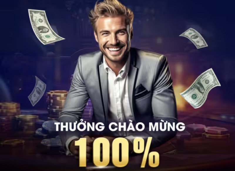 Thưởng 100% cho lần gửi tiền đầu tiên của bạn (lên tới 10.000.000 VNĐ)