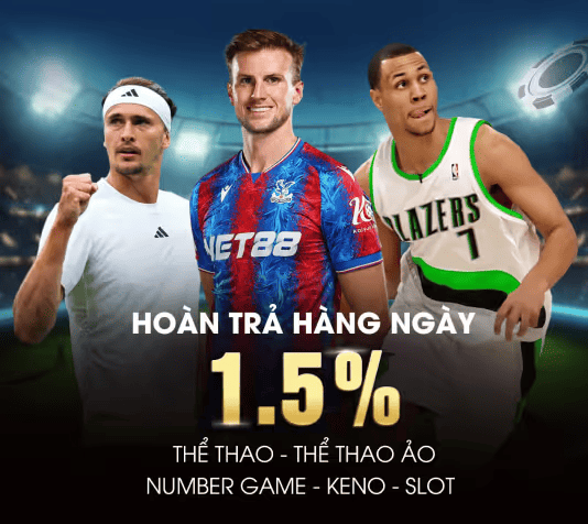 Hoàn trả hàng ngày 1.5%